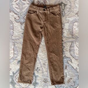 Gap Kids Corduroy Pants Size 7 (Boy) Regular Slim Stretch w/Adjustable Waist